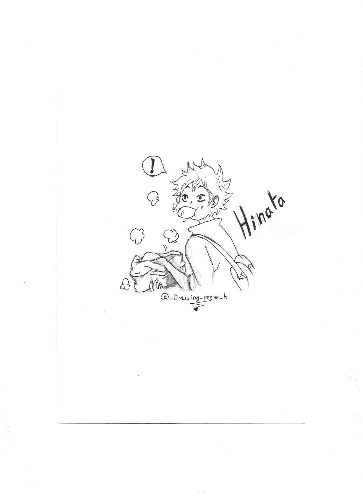 Hinata Portrait, dessin manga 2019
