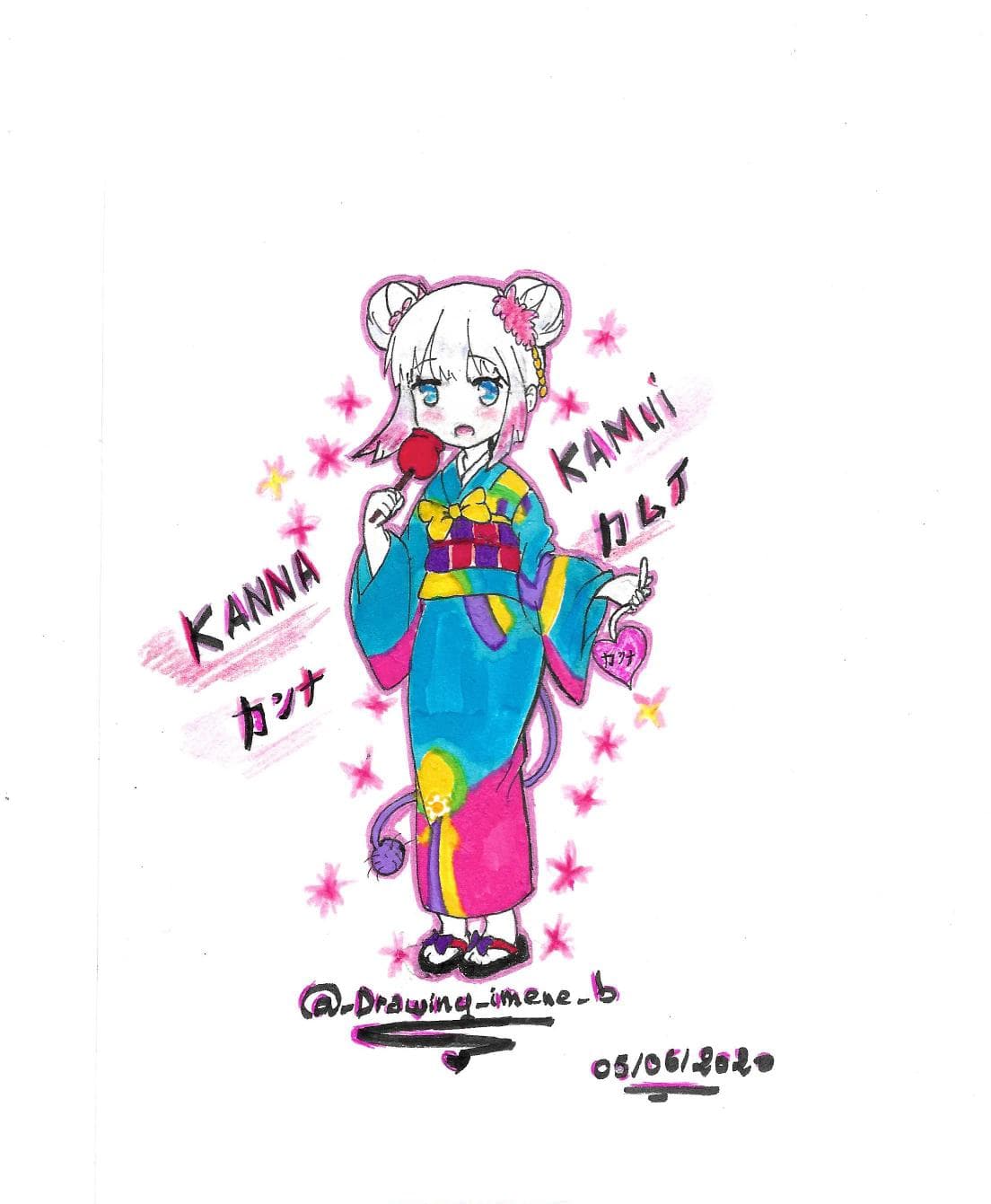 Kanna Kamui, dessin manga 2019