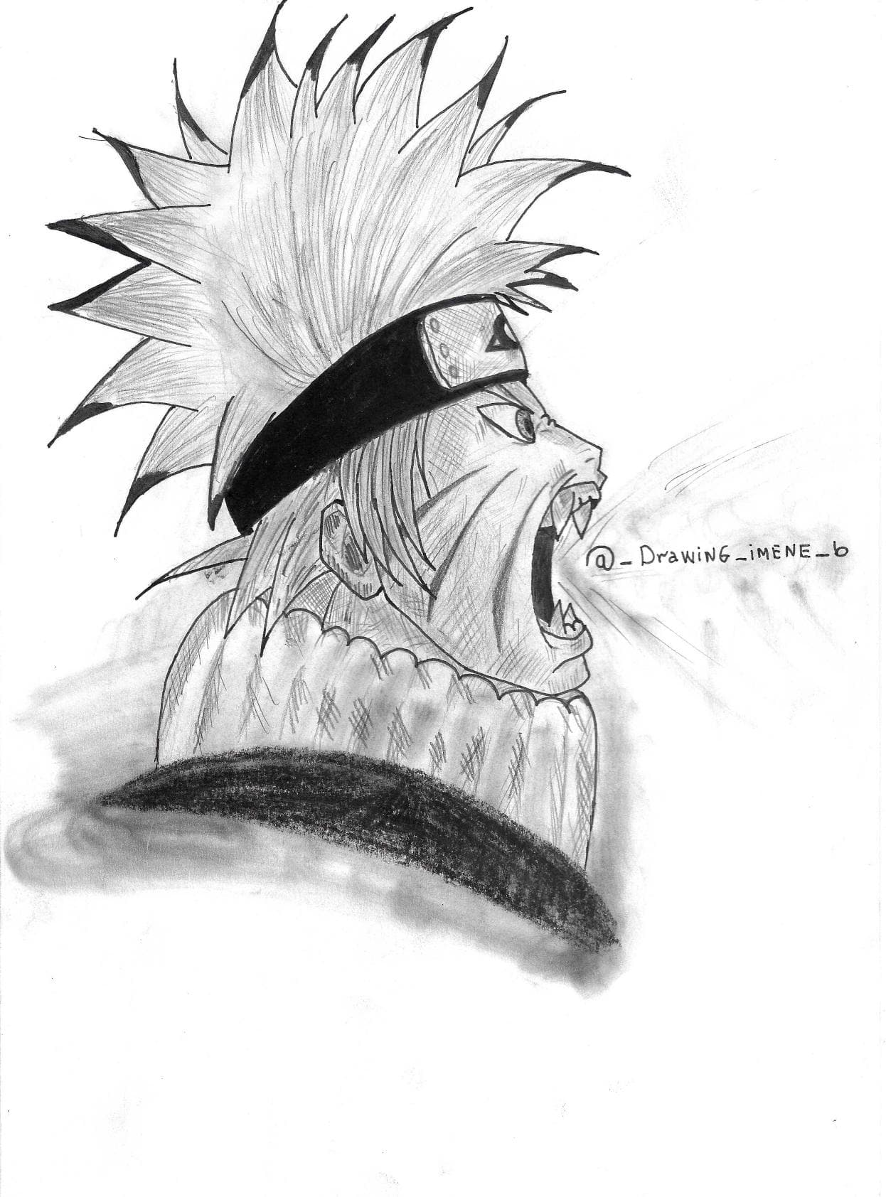 Naruto Rugissement, dessin manga 2019