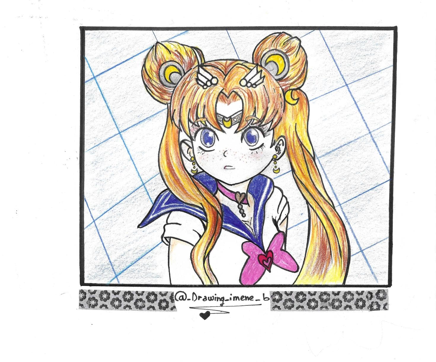 Sailor Moon, dessin manga 2019