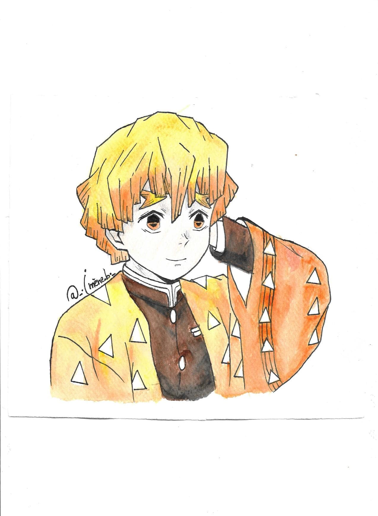 Zenitsu Kimono, dessin manga 2019