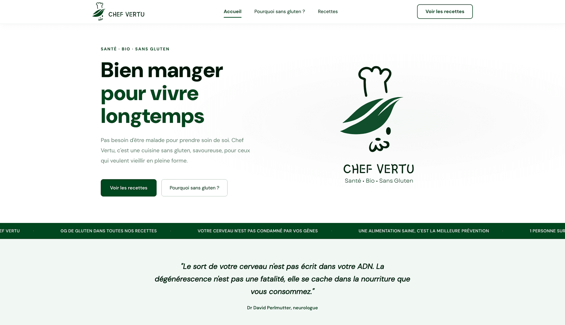 Aperçu de Chef Vertu